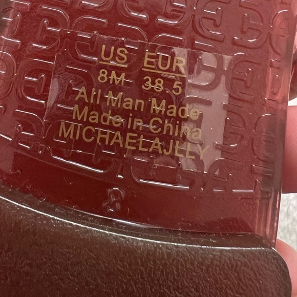 Sam Edelman Michaela Jelly Mary Jane Flats size 8 - Picture 10 of 12